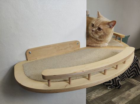 Cat Shelf Wall, Bed Shelf, Shelf Bed, Cat Climbing Wall, Cat Corner, Cat Climbing Shelves, Cat Shelf, Cat Wall Shelves, Modern Cat Furniture