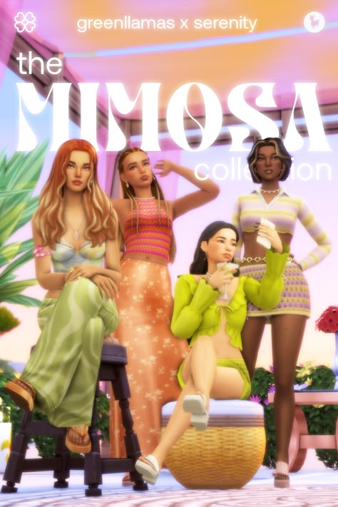 ​﻿﻿SxG The Mimosa Collection (13 items) | Serenity on Patreon Maxis Match Cc Collection, Sims 4 Cc Serenity Patreon, Sims 4 Maxis Match Clothes Collection, Sims 4 Matching Family Outfits Cc Patreon, Sims 4 Maxis Match Cc Collection, Sims 4 Cc Mm Clothes Female, Totally Spies Sims 4 Cc, Sims Cc Clothes Collection, Malden Sims 4 Cc