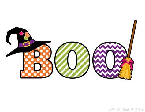 Trick or Treat: How to make your own BOO Kit and #BOOItForward Boo Clipart, Porta Halloween, Moldes Halloween, Image Halloween, Halloween Wallpaper Cute, Halloween Rocks, Cricut Halloween, Halloween Ii, Halloween Express