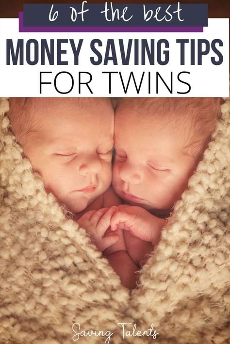 Finding out you're pregnant with twins can be a shock. Make sure you read these top 6 money saving tips to prepare for twins! Twin Registry, Best Baby Registry, Twin Onesies, Baby Registry Must Haves, Twin Life, Expecting Twins, Newborn Twins, Baby Sleep Problems, Twin Pregnancy