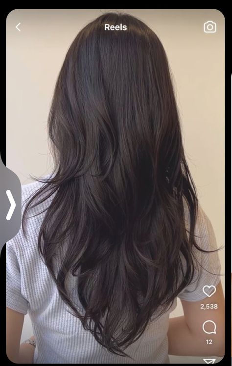 V Cut Hair, Haircuts For Long Hair With Layers, Kadeřnické Trendy, Hair Inspiration Long, Brown Hair Inspo, 80s Women, Cut Hairstyles, Hairstyles For Layered Hair, Women's Hairstyles