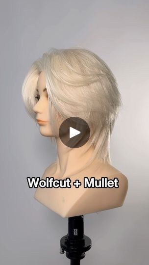 3.7M views · 443K reactions | Wolfcut + Mullet haircut. This step by step shows how to cut short hair in to a wolfcut shape while maintaining length in the back for a mullet.

Don’t forget to finish the look with @kenraprofessional Texture Spray for dimension and volume! 

#haircut #wolfcut #haircuttutorial #hairtutorial #hairtutorials #nychairstylist #haircutting #haircuttransformation | Gilad | Hair Video Education | myguiltycrown · Original audio Wolfcut Drawing Tutorial, Mullet Long Wolf Tail, Wolfcut X Mullet, Short Haircut Tutorial Step By Step, Soft Mullet Wolf Cut, Wolfcut Tutorial, Wolfcut Drawing, Wolf Cut Mullet, Wolfcut Mullet