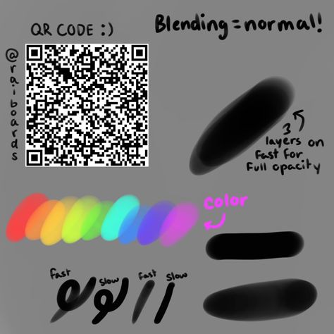 Qr code for ibis paint x soft brush made by @raiboards shading blending lineart multipurpose brush scan code free brush low opacity pressure high opacity speed layers art Soft Shading Brush Ibis Paint, Blend Qr Code Ibis Paint, Ibis Braid Brush, Soft Lineart Ibis Paint, Soft Brushes Ibis Paint, Ibis Paint Brush Code Lineart Soft, Soft Ibis Paint Brush, Blur Brush Ibis Paint, Soft Brush Ibispaint