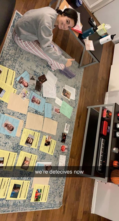 Unsolved Cases Game, Unsolved Case Files Aesthetic, Solving Mysteries Aesthetic, Real Life Clue Game, Cold Case Game, Unsolved Case Files Game, Game Night Aesthetic, Unsolved Case Files, Mystery Date