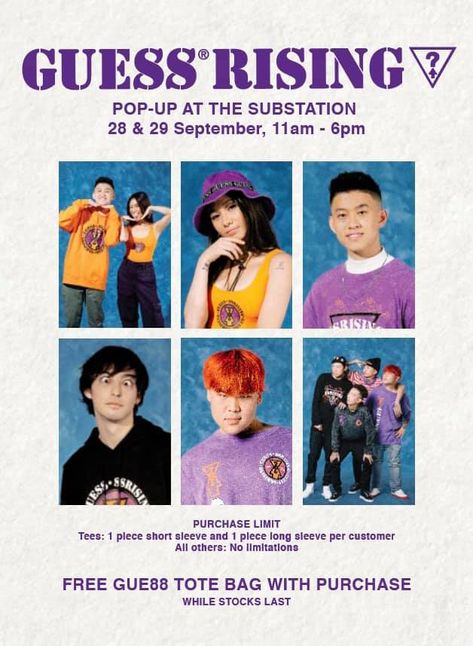 guess x 88rising head in the clouds singapore pop up launch details 2019 88rising Poster, Yearbook Design Aesthetic, Yearbook Themes Photoshoot, 90s Yearbook Theme, 90s Yearbook Photos, Yearbook Aesthetic, 90s Yearbook, 88 Rising, Collaboration Poster