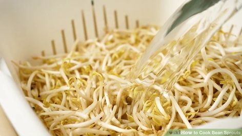 How To Cook Bean Sprouts, Bean Sprouts Recipes, Stir Fry Bean Sprouts, Bean Sprout Recipes, Shrimp And Rice Recipes, Sprouts Recipes, Fried Beans, Roasting Times, Vegetable Lasagna