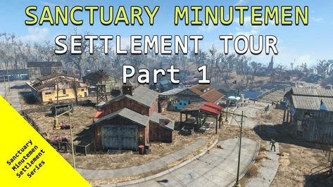 Fallout 4 Settlement Ideas Sanctuary, Fallout 4 Secrets, Fallout Settlement, Fallout 4 Settlement Ideas, Fall Out 4, Post Apocalyptic, Fallout, Video Games