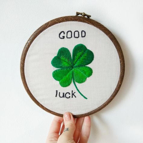 Letters Embroidery, Good Luck, Coin Purse, Embroidery, Signs, Quick Saves