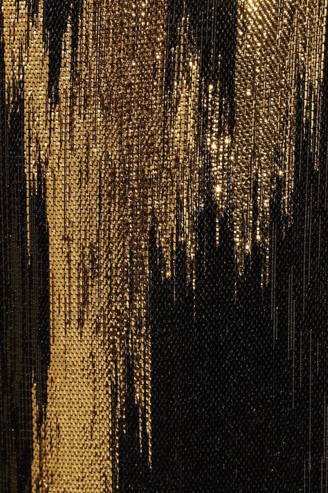 color>black&gold Gold Textured Wallpaper, Black And Gold Aesthetic, Gold Inspiration, Soyut Sanat Tabloları, Gold Aesthetic, Gianfranco Ferre, Art Texture, Melodrama, Stil Inspiration