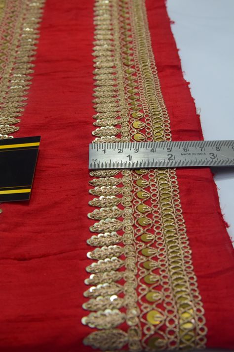 ROYAL MARODI WORK BORDER WITH METAL SEQUINS AND PURE DORI Marodi Work Border Design, Marodi Work Sabyasachi, Marodi Work Blouse, Blouse Degine, Marodi Embroidery, Marodi Work, Machi Work, M Embroidery, Floral Machine Embroidery Designs