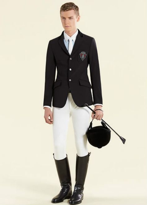 Riding outfit. Equestrian Outfits Men, Horse Riding Outfit Men, Gucci Equestrian, Janis Ancens, English Riding Outfit, Riding Boot Outfits, Men's Equestrian, Equestrian Outfit, Horseback Riding Outfits