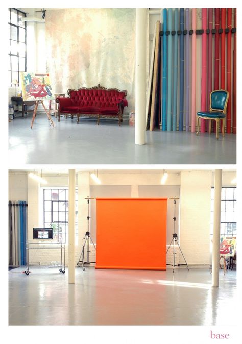 base Studio Conversion, Backdrop Storage, Photography Storage, Photography Studio Spaces, Home Photo Studio, Studio Storage, Home Studio Photography, Dream Photo, Photo Studios