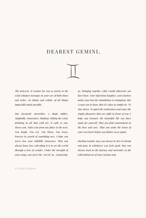 Gemini Zodiac Quotes, Gemini Personality, Gemini Quotes, Gemini Woman, Astrology Chart, Hopes And Dreams, Aesthetic Words, Positive Self Affirmations, Gemini Zodiac