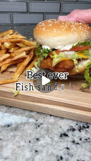 Summers homayed on Instagram: "Do you know how to fish?  Asking for a friend @captnick101   Fish Friday! 🫶🏼 McDonald’s ain’t got nothing on this simple Homayed fish sandwich. The recipe is simple, the price is reasonable. You can prepare 10 fish sandwiches for your entire family for less than 20 bucks.     #FishSandwich #CopycatMcDonald’s #FishFillet #FishFriday #Recipe #RamadanRecipe #EasyRecipe #Yummy #Delicious." Fish Fillet Sandwich, Fish Sandwiches, Fish Fillet Recipe, Fish Friday, How To Fish, Fish Sandwich, Fish Dinner, Ramadan Recipes, Fish Fillet