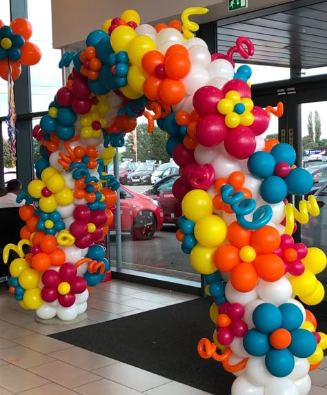 Balloon Arch Patterns, Half Balloon Arch, Summer Bday Party, Cousin Day, Birthday Decorations Ideas, Ballon Decoration, Balloon Decor Ideas, Balloons Bouquet, Balloon House