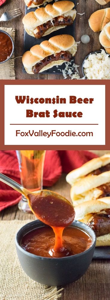 Brat Sauce, Beer Brat, Salads Dressing, Brats Recipes, Bratwurst Recipes, Beer Brats, Cooking With Beer, Marinade Sauce, Gravy Sauce