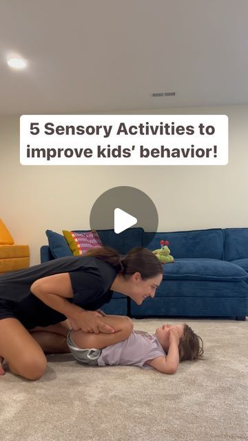 Activities For Hyperactive Toddlers, Sensory Physical Activities, Jumping Activities For Toddlers, Deep Pressure Sensory Activities, Sensory Seeking Activities, Hyperactive Toddler, Obstacle Course Ideas For Kids, Tactile Sensory Activities, Toddler Obstacle Course