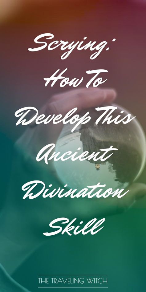 Divination Methods, Witchcraft Magic, Scrying Mirror, Witch Tips, Mirror Words, Paz Mental, Witchcraft Spell Books, Witchcraft For Beginners, Psychic Development