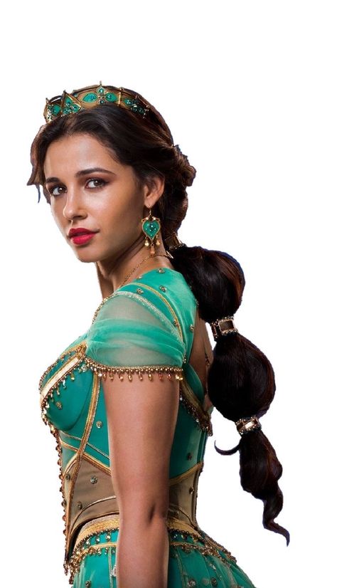 Jasmine 2019, Aladdin Film, Jasmine Hair, Aladdin Costume, Jasmine Aladdin, Aladdin 2019, Disney Enchanted, Disney Princess Jasmine, Disney Jasmine