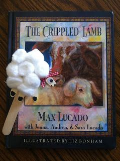 Handmade by CJ: The Crippled Lamb Story and Handprint Activity The Crippled Lamb Activities, Handprint Activity, Lamb Craft, Christmas Light Scavenger Hunt, Children Ministry, Max Lucado, Sunday School Activities, Bible Time, Christmas School