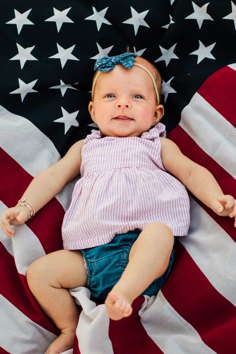 Photoshoot Patriotic Baby Photo Shoot, Fourth Of July Toddler Photoshoot, July Baby Photoshoot, Patriotic Photoshoot, American Photoshoot, Levi Photo, Baby Holiday Pictures, Monthly Photoshoot, Baby Holiday Photos