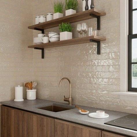 Modern Kitchen Wall Tiles Design ideas 2023 | Ceramic Kitchen Wall Tiles | Mosaic Kitchen Wall Tiles| Home Decor Kitchen Wall Tiles Ideas Modern, Modern Kitchen Wall Tiles, Scandinavian Kitchen Tiles, Kitchen Inspirations Rustic, Brown Kitchen Tiles, Ceramic Kitchen Tiles, Kitchen Wall Tiles Design, Ivory Kitchen, Kitchen Splashback Tiles