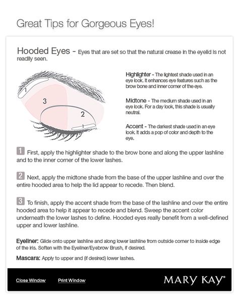 How to apply eyeshadow to hooded eyes Deep Set Eyes, Applying Eye Makeup, Hooded Eye Makeup, How To Apply Eyeshadow, Hooded Eyes, Eye Makeup Tips, Natural Eye Makeup, Gorgeous Eyes, Looks Black