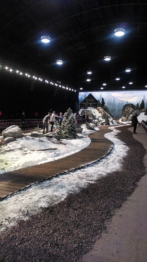 Snow Stage Design, Fashion Show Stage Design, Snowy Woods, Window Display Design, Caribbean Vacations, Carpet Installation, Winter Festival, Resin Design, Snow Mountain