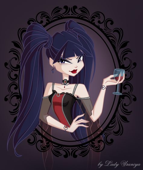 Punk Disney Princesses, Evil Witch, Punk Disney, Klub Winx, Dark Witch, Dark Fairy, Instagram My Story, Halloween Icons, Winx Club