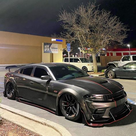 2014 Dodge Charger Rt Custom, Custom Hellcat Charger, Dodge Charger Wide Body Kit, Car Modification Ideas Exterior, Dodge Charger Mods, Dodge Charger Modified, Dodge Charger Hellcat Custom, Custom Dodge Charger, Gray Cars