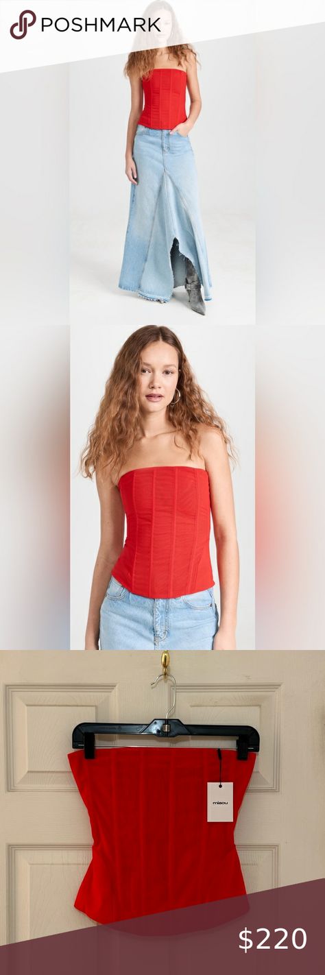 MIAOU - Libra corset top Boned Bodice, Corset Top, Bodice, Spandex, Brand New, Jewelry Watches, Plus Fashion, I Love, Outfit Inspo