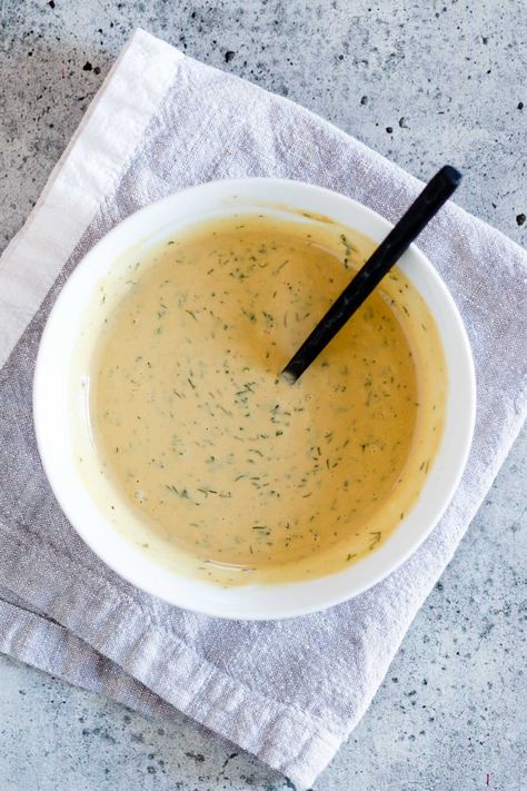 Vegan Tahini Goddess Dressing - ilovevegan.com Homemade Aioli, Vegan Salad Dressing, Aioli Recipe, Goddess Dressing, Vegan Dressing, Vegan Sauces, Vegan Salad, Salad Dressing Recipes, Aioli