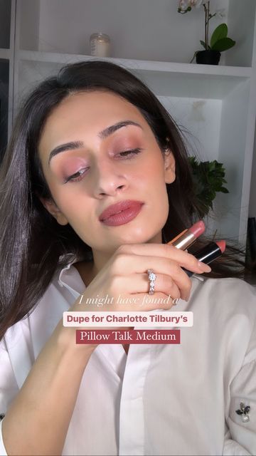 Revlon Smoky Rose, Pillow Talk Medium Lipstick, Charlotte Tilbury Pillow Talk Medium, Revlon Lipstick Swatches, Pillowtalk Lipstick, Lipstick Shades For Medium Skin, Revlon Lipstick Shades, Pillow Talk Charlotte Tilbury, Charlotte Tilbury Pillow Talk Lipstick