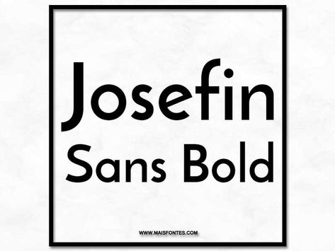 Baixe gratuitamente a Fonte Josefin Sans Bold Josefin Sans, Bold Fonts Free, Free Font Download, Bold Fonts, Font Free, Font Download, Free Fonts Download, Download Fonts, Cool Fonts