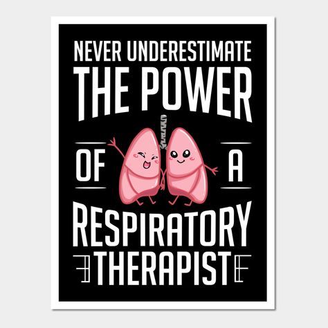 The Respiratory Therapist Costume is for RT or RRT Nurse who loves to take care of the lungs during Care Week. A Respiratory Care Practitioner or CRT is a Medical Worker in his department. -- Choose from our vast selection of art prints and posters to match with your desired size to make the perfect print or poster. Pick your favorite: Movies, TV Shows, Art, and so much more! Available in mini, small, medium, large, and extra-large depending on the design. For men, women, and children. Perfect f Rt Week Ideas, Respiratory Therapist Week, Respiratory Therapy Week, Respiratory Therapist Humor, Respiratory Care Week, Medical Stickers, Respiratory Care, Respiratory Therapy, Respiratory Therapist