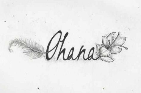 ▷ 1001 + Ideen und Inspirationen für ein Ohana Tattoo Ohana Tattoo, Cousin Tattoos, Mom Daughter Tattoos, Stitch Tattoo, Sibling Tattoos, Hawaiian Tattoo, Family Tattoos, Tattoos For Daughters, Sister Tattoos