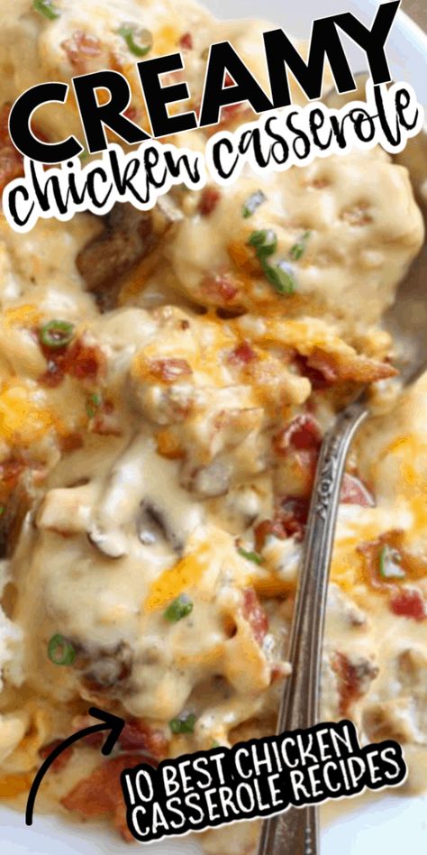 Casseroles Chicken, Harvest Meals, Chicken Casserole Recipes, Best Chicken Casserole, Easy Chicken Casserole Recipes, Creamy Chicken Casserole, Chicken Casserole Recipe, Yummy Casserole Recipes, Chicken Casseroles