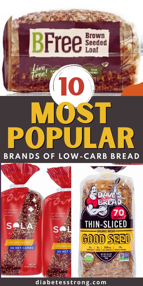 Best Low Carb Bread, Healthy Low Fat Recipes, 1200 Calorie Diet Meal Plans, Healthy Low Carb Snacks, Stomach Fat Burning Foods, Organic Bread, Protein Bread, Healthy Food Facts, Best Low Carb Recipes