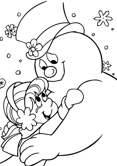 Frosty The Snowman Characters, Rudolph Coloring Pages, Snowman Printable, Snowman Coloring, Disney Characters Christmas, Cheesecake Frosting, Winter Patterns, Coloring Paper, Snowman Coloring Pages