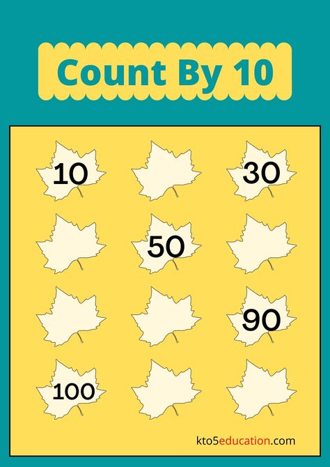 Free Count By 10 Worksheet Check more at https://kto5education.com/free-count-by-10-worksheet/ Count By 10s, Counting By 10, Numbers Kindergarten, Black Quotes, Raven Art, Studying Math, Math Worksheets, Teaching Kids, Kindergarten