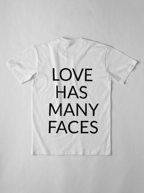 Love has many faces💕 Love Has Many Faces, Many Faces, Love Is In The Air, Tshirt Colors, Fitness Models, Tshirt Designs, Romance, Mens Tshirts, For Sale