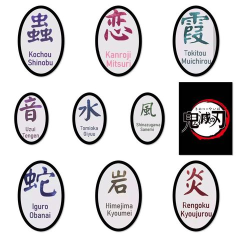 Japanese Names, Japanese Manga Series, Japanese Words, Demon Slayer, Writing, Anime