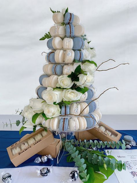 Wedding Color Schemes Blue, Macaron Tower, Wedding Color, Wedding Color Schemes, Macarons, Wedding Colors, Sofia, Color Schemes, Sydney