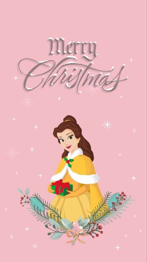 Disney Princess Christmas Wallpaper, Christmas Disney Princess, Christmas Princess, Disney Princess Christmas, Princess Christmas, Beauty And The Beast Wallpaper, Wallpaper Iphone Disney Princess, Book Crafts Diy, Beast Wallpaper