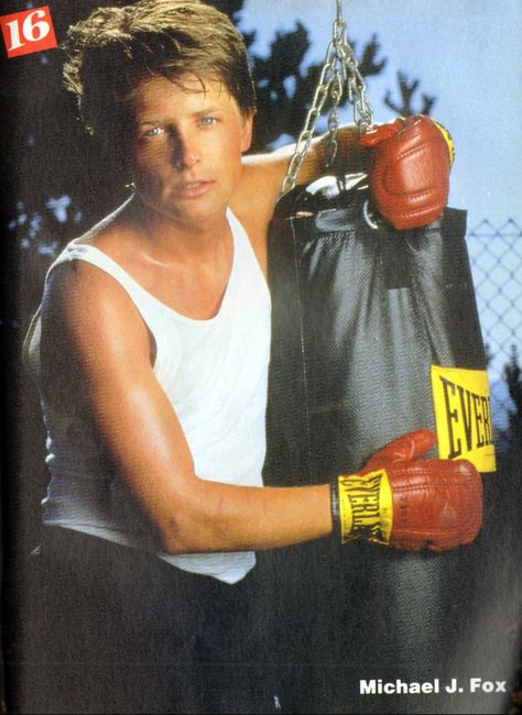 Michael J Fox - 16 Magazine - August, 1987 Ted Mcginley, Chad Allen, 16 Magazine, 80’s Aesthetic, Michael Fox, Male Teen, Tiger Beat, Michael J Fox, J Fox