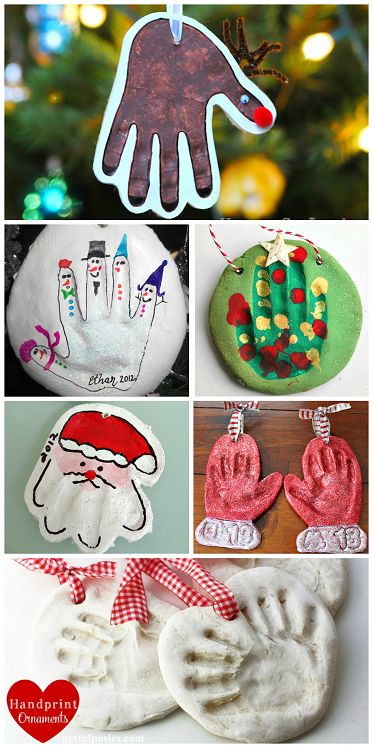 Gifts For Parents From Preschoolers, Homemade Christmas Gifts From Kids, Salt Dough Handprint Ornaments, Christmas Gifts From Kids, Salt Dough Handprint, Homemade Baby Gifts, Gifts From Kids, Handprint Ornaments, Gifts For Parents