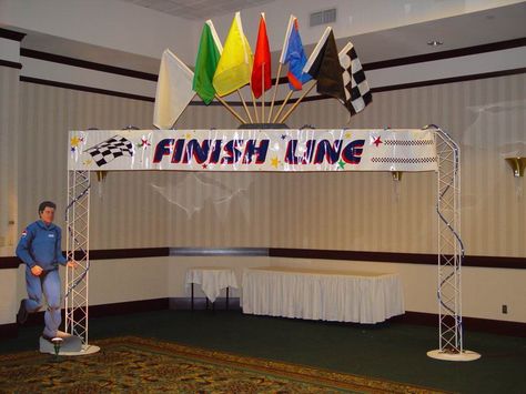 finish line Race Finish Line, Walk Ideas, Walk Idea, Car Party, Line Photo, Horse Race, Retirement Parties, Finish Line, Photo Backdrop