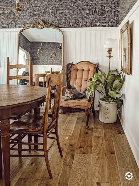 Vintage vibes #arhaus #potterybarm #vintagehome #modernhome #home #homeideas #homerefresh #newhome #oldhome #homestyle #diningroom #farmhouse #cottage #cozy #mystyle #moody https://liketk.it/3vv2g @liketoknow.it #liketkit Cottage Cozy, Home Re, Farmhouse Cottage, Floor Mirror, Vintage Vibes, Old Houses, Vintage House, Outdoor Furniture Sets, Modern House