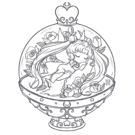 Sailor Moon Line Art, Illustrations Aesthetic, Svg Aesthetic, Sailor Moon Coloring Pages, Moon Coloring Pages, Manga Coloring Book, Coloring Pages Inspirational, Color Drawing Art, Classic Anime