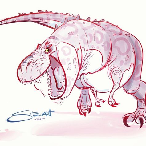 A quick Trex sketch.  I guess I'm getting excited for "Jurassic World" #jurrasicpark #jurassicworld #animationart #drawing #characterdesign #artist #artofinstagram #cartoon #dinosaur #illustration #instaartist #art T Rex Character Design, Art Beat, Dinosaur Illustration, Animal Character, Paleo Art, Dinosaur Art, Character Design Animation, Blog Website, Character Design References